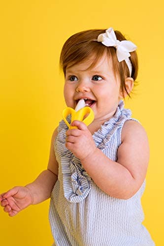 Baby Banana The Original, Banana Brush, Made in USA, Toddler Toothbrush, Family-Owned Business — view 5