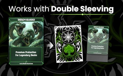 MTG All 26 Color Combination Guilds (Green/White)- 105ct Matte TCG Card Art Sleeves by Ai Armor — view 3