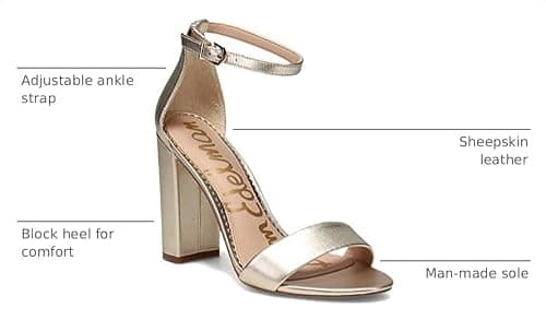 Sam Edelman Women's Yaro Sandal, Jute, Metallic, Gold, 5 — view 2