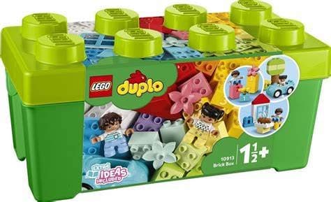 LEGO DUPLO Classic Brick Box Building Blocks - Learning & Educational Toys for Toddlers, Preschool, Ages 1.5+ Years - Develop Fine Motor Skills - Gift for Birthdays - 10913 — view 3