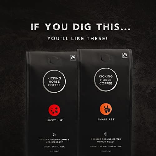 Kicking Horse Coffee - Three Sisters Blend ;Ground 100% Arabica Coffee ; Medium Roast ; All Organic & Fairtrade ; 284 g — view 2