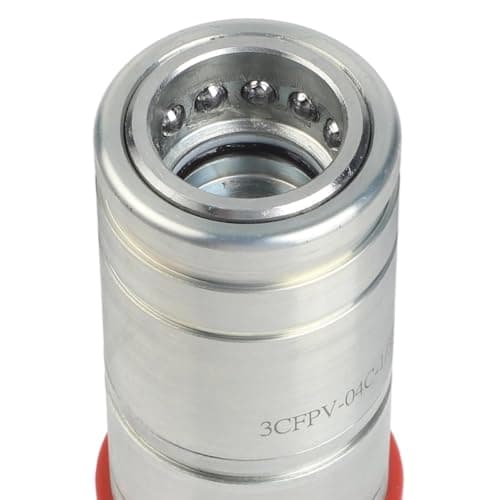 Hydraulic Breakaway Coupler 3C001-82010 for Kubota Tractors M5140 M6040 M7060 M9540, Metal Quick Disconnect Connector with One-Way Valve for Easy Maintenance and System Safety — view 4