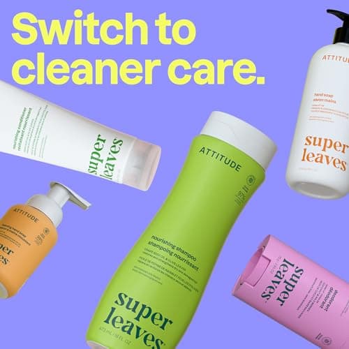 ATTITUDE Liquid Hand Soap, Made in Canada, EWG Verified, Plant and Mineral-Based, Vegan Personal Care Products, Orange Blossom & Eucalyptus Scent, 473 mL — view 5