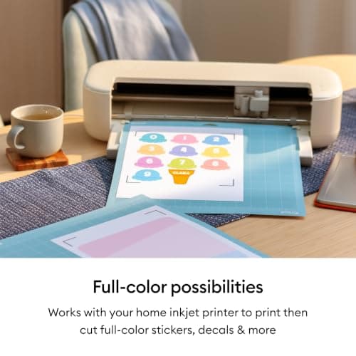 Cricut Explore® 5 Essential Bundle + Digital Content, Taupe - Precise Cutting Machine - Works with 100+ Materials - Sleek, Simplified Design - Includes Supplies for 65 Projects + Bonus Digital Content — view 10