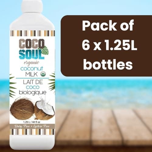 Coco Soul Organic Coconut Milk (6 X 1.25L = 7.5 L) — view 2
