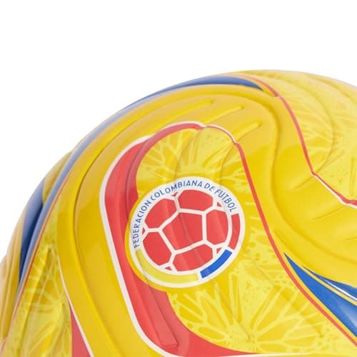 adidas Unisex-Adult FIFA World Cup 26 FCF Colombia Club Mini Soccer Ball, Equipment Yellow/Semi Lucid Red/Glory Blue, 1 — view 3