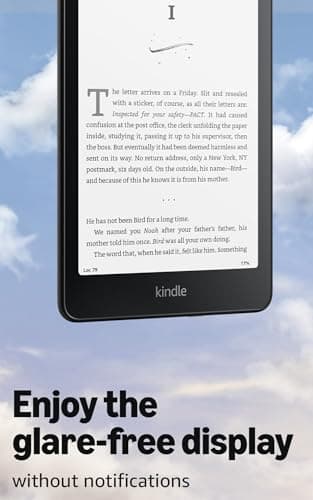 Amazon Kindle Paperwhite Signature Edition 32GB – 20% faster with auto-adjusting front light, wireless charging, and weeks of battery life – Metallic Black + 3 Months Free Kindle Unlimited (with auto-renewal) — view 5
