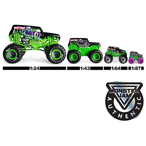 Monster Jam, Official Son-uva Digger Monster Truck, Collector Die-Cast Vehicle, 1:24 Scale, Kids Toys for Boys and Girls Ages 3 and up — view 5