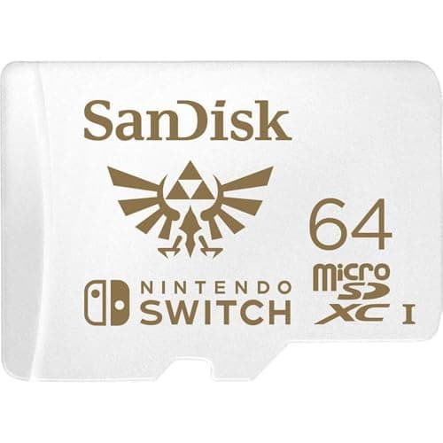 SanDisk 64GB microSDXC-Card, Licensed for Nintendo-Switch - SDSQXAT-064G-GNCZN
