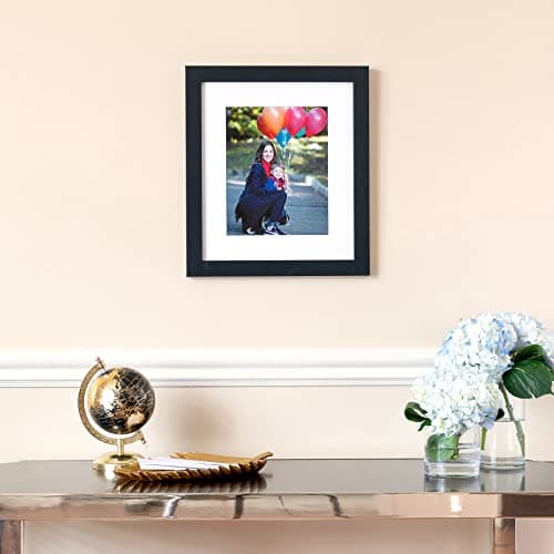 ArtToFrames 26x34 Inch Black Picture Frame, This 1.25 Inch Custom MDF Poster Frame is Black, Great for Your Art or Photos - Comes with Economy Acrylic — view 4