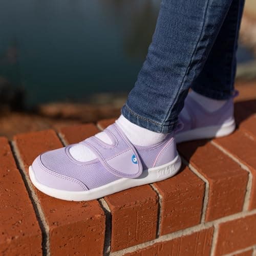 Jan & Jul Girls' Easy-On Toddler Shoes, Lightweight for First Walkers (Soft Pink, Size 6 Toddler) — view 2