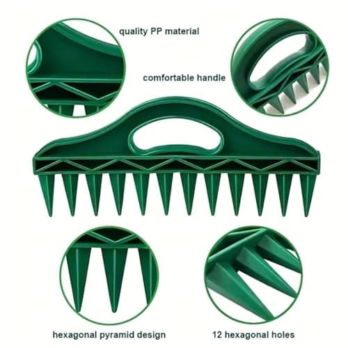 Handheld Garden Seed Sower & Soil Dibber Tool, PE Manual Planting Tool for Seed Sowing and Soil Drilling, Garden Vegetable Planting Tool for Farm & Garden — view 5