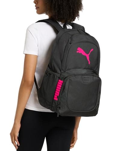 PUMA Classic Core Backpack, Black Combo, OS — view 4
