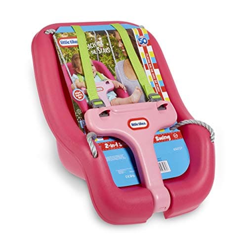 Little Tikes 2-in-1 Snug 'N Secure Swing Magenta — view 4