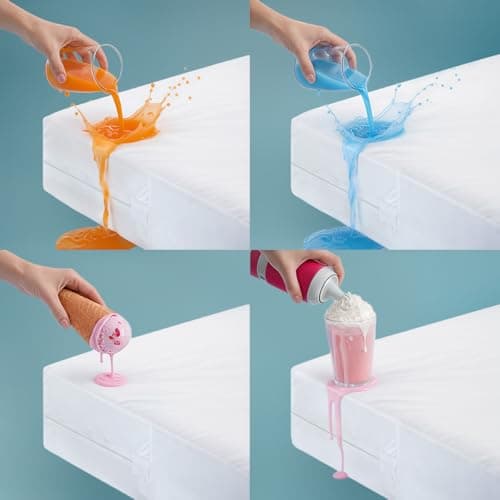 Utopia Bedding Mattress Protector Zippered Full XL Size, 100% Waterproof Bed Bug and Dust Mite Proof Mattress Encasement, Absorbent 6 Sided Mattress Cover — view 4