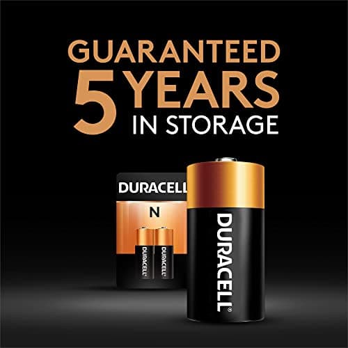 Duracell N 1.5V Alkaline Battery, 2 Count Pack, N 1.5 Volt Battery, Long-Lasting for Key Fobs, GPS Trackers, and More — view 3