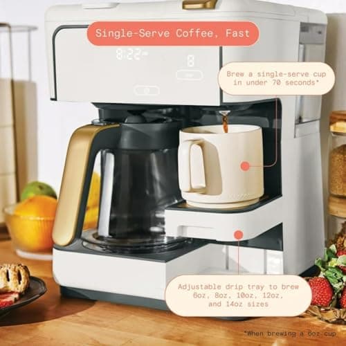 Programmable 12-Cup & Single-Serve Multi-Brew Coffee Maker, Digital Controls, Large Capacity, Easy to Use — view 3