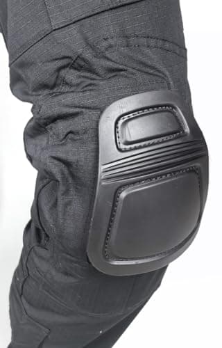 HANSTRONG Gear Military Army Tactical Airsoft Paintball Shooting Pants Combat Men Pants Knee Pads BK(M)
