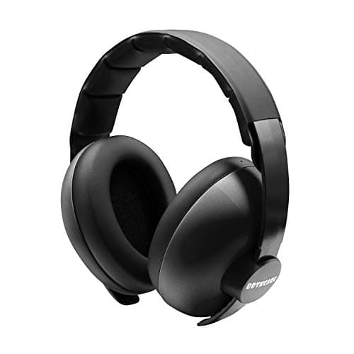 BBTKCARE Baby Headphones Noise Cancelling Headphones for Babies for 3 Months to 3 Years (Black) — view 3