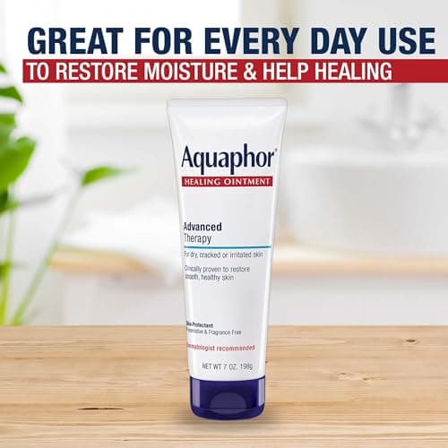 Aquaphor Healing Ointment Advanced Therapy Skin Protectant, Dry Skin Body Moisturizer, 7 Oz Tube — view 9