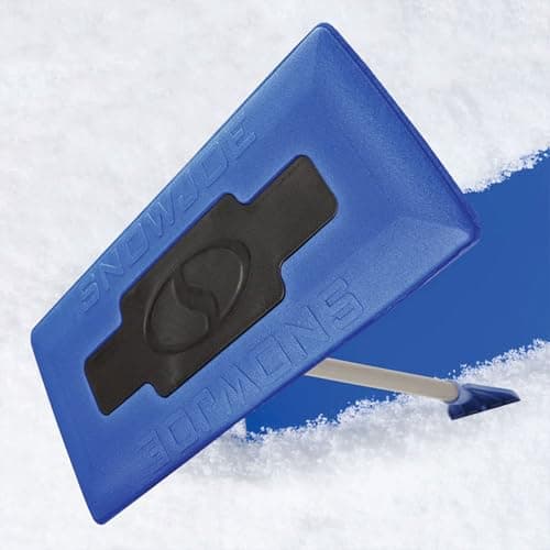 Snow Joe 2-in-1 SnowBroom Go with Ice Scraper & 18" to 23" Telescoping Handle - Compact & Lightweight Dual-Head Car Windshield Snow Remover with Soft Foam Brush for Trucks, SUVs & Sedans, SJBLZD-GO — view 9