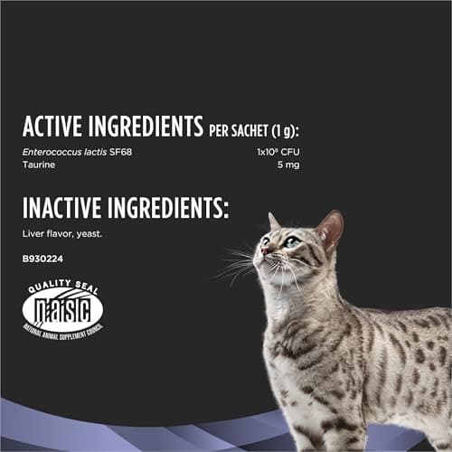 Pro Plan Veterinary Diets FortiFlora Daily Probiotic Powder Supplement for Cats with Digestive Support and Immune System for Occasional Diarrhea — view 4