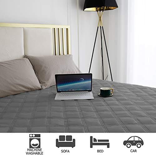 Ameritex Waterproof Dog Bed Cover Pet Blanket with Anti-Slip Back for Furniture Bed Couch Sofa — view 6