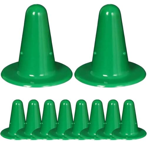 10Pcs Milking Inflation Plugs Liner, 2.3x2.4" Plastic Cow Milking Supplies Fits Cow Goat Milker — view 2