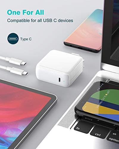 Charger for MacBook Air MacBook Pro 13 14 15 16 inch 2025 2024 2023 2022 2021 2020, M1 M2 M3 M4 Laptop 70W USB C Power Adapter, iPad, LED, 6.6FT USB-C Cable, Charging as Fast as Original Quality — view 4
