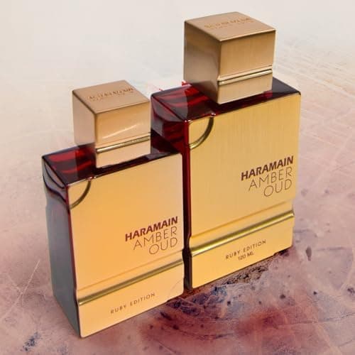 Al Haramain Amber Oud Ruby Edition Eau De Parfum Spray 60ml (2 oz) - Unisex Arabian Perfume for Women & Men, Long-Lasting Amber Fragrance with Rich, Luxurious Scent — view 5