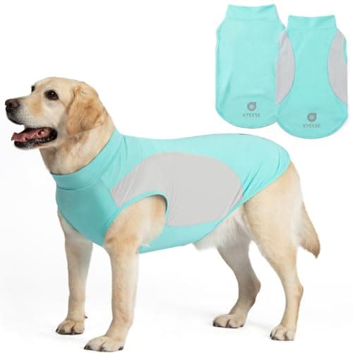 KYEESE 2Pack Dog Cooling Shirt with UPF 50+ UV Protection, Blue, 2XL