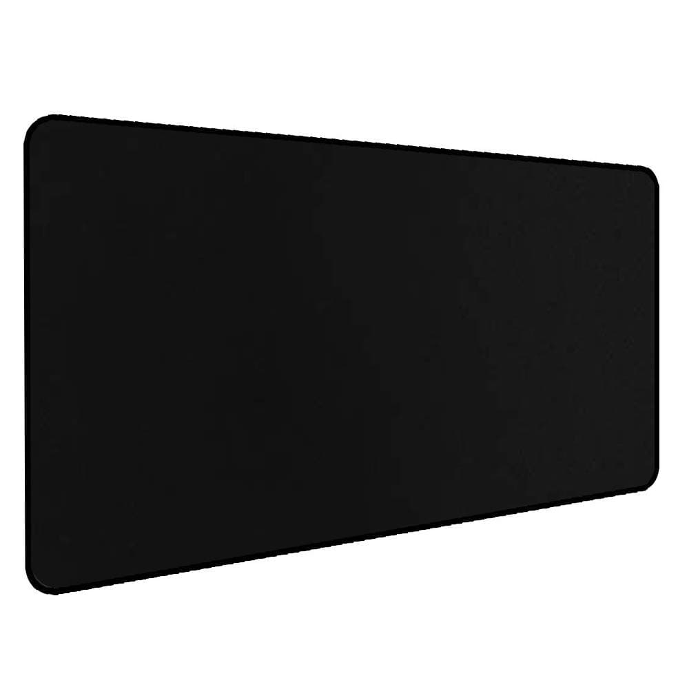 HIHUHEN Mouse mat/Large Mouse Pad 600x300x3 mm | XL mousepad | desk mat/Gaming Mouse pad | improved precision and speed | rubber base for stable grip on smooth surfaces | table pad(60x30 Black) — view 7