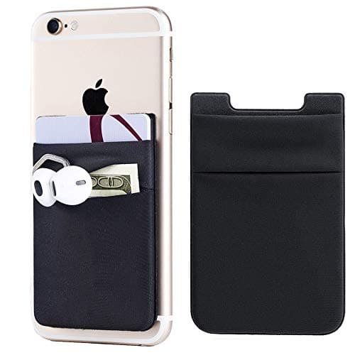 Fulgamo Phone Wallet Stick on,Card Holder for Phone Case,Phone Card Holder