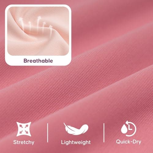 KYEESE 2Pack UV Protection Dog Shirt, UPF 50+ Cooling Dog T Shirts for Small Dogs Girl, Breathable Reflective Dogs Sun Shirts with Sleeves Summer Pet Clothes, Pink, L — view 3