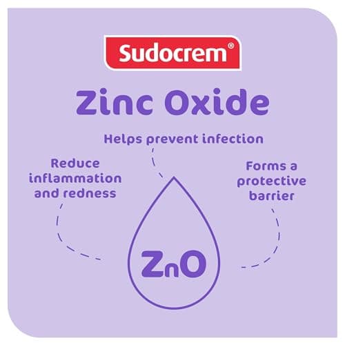 Sudocrem - Diaper Rash Cream for Baby, Soothes, Heals, and Protects, Relief and Treatment of Diaper Rash, Zinc Oxide Cream - 400g — view 5