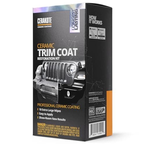 CERAKOTE® Ceramic Trim Coat Kit - Quick Plastic Trim Restorer - Ceramic Coating Guaranteed Restoration to Last Over 200 Washes – A Ceramic Coating, Not a Dressing — view 7