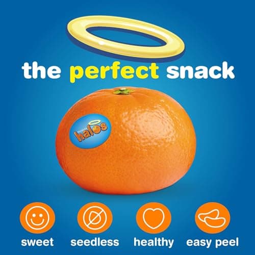 Wonderful Halos Mandarins, Sweet, Seedless, Easy Peel Mandarin Oranges - Healthy Food, Fresh Fruit, 3lb Bag — view 2