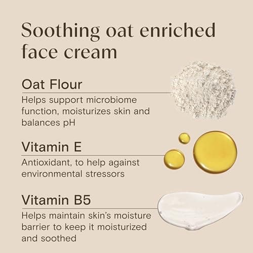 Aveeno Kids Daily Moisture Face Cream with Oat, Vitamin E & B5, Moisturizing Cream for Kids’ Sensitive Facial Skin, Strengthen Skin’s Moisture Barrier, Ultra-Hydrating, Non-Greasy, Travel Size, 1.5 oz — view 5