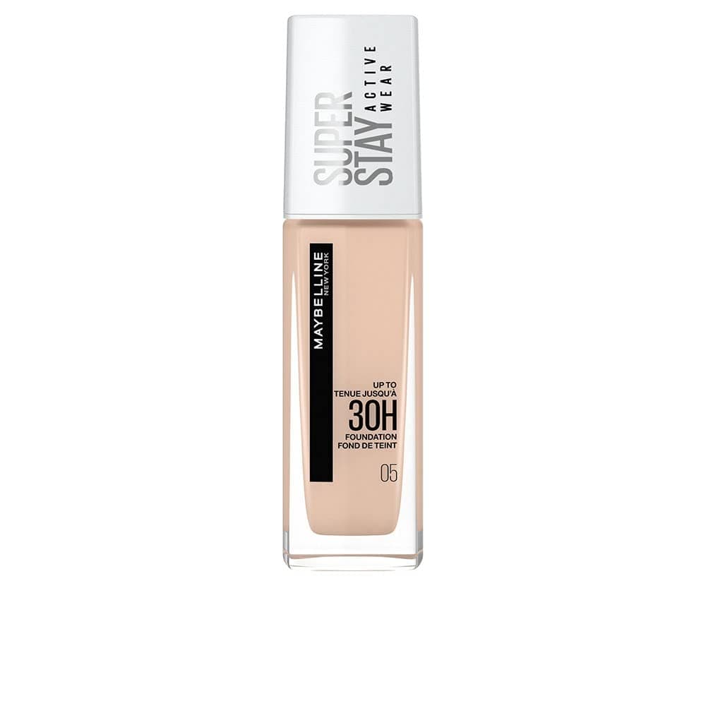 Maybelline New York Super Stay Active Wear, waterproof foundation with high coverage, long-lasting facial make-up for light skin types, colour: No. 10 Ivory (Light), 1 x 30 ml — view 6