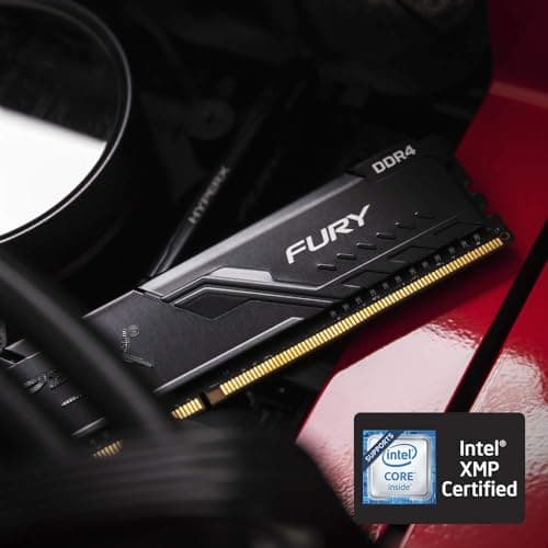 HyperX Fury 8GB 2666MHz DDR4 CL16 DIMM 1Rx8 Black XMP Desktop Memory Single Stick HX426C16FB3/8 — view 4