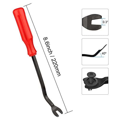 QIIYCCE 120PCS Car Clips & Plastic Rivets - 6 Popular Sizes, Fits Bumpers, Fenders & Most Car Models, Ideal for Body Fixing & Replacement — view 3