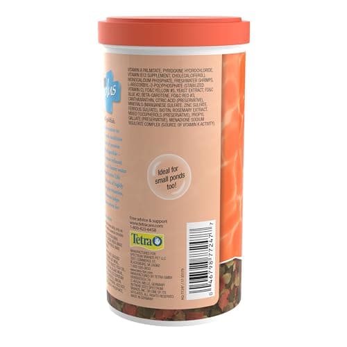 TetraFin Plus Goldfish Flakes Balanced Diet With Algae To Promote Health, 7.06 oz — view 3