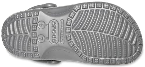 Crocs Unisex-Adult Classic Clogs, Slate Grey, 5 Men/7 Women — view 3