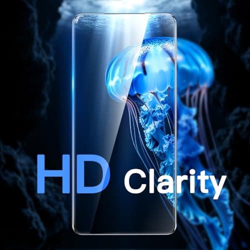 JETech Screen Protector for Samsung Galaxy S26, 9H Tempered Glass Film with Easy Installation Tool, Fingerprint ID Compatible, HD Clear, 3-Pack — view 3