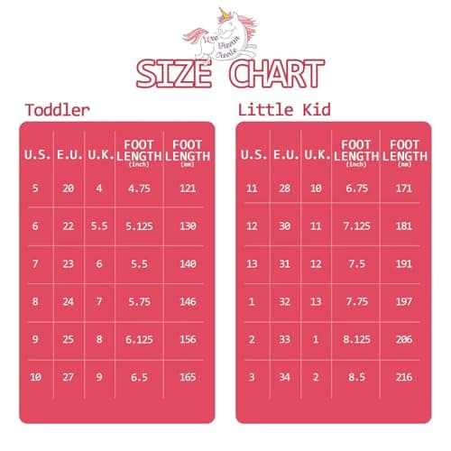 EUXTERPA Kids Toddler Light Up Rain Boots Girls Waterproof Patterns and Glitter Boots with Easy On Handles, Pink Unicorn, Little Kid Size 13 — view 5