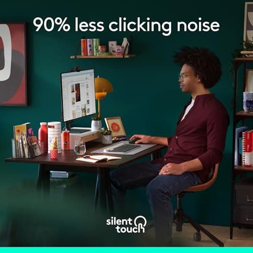 Logitech Signature M650 L Full Size Wireless Mouse - for Large Sized Hands, 2-Year Battery, Silent Clicks, Customizable Side Buttons, Bluetooth, for PC/Mac/Multi-Device/Chromebook - Black — view 3