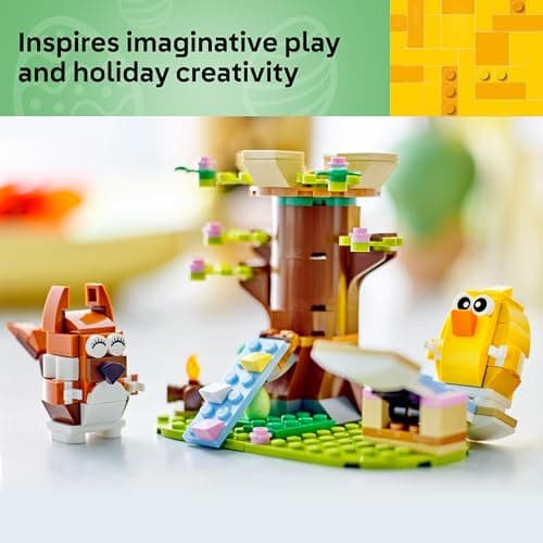 LEGO Spring Animal Playground Building Toy - Pretend Play Set with Squirrel and Bird Figure for Boys and Girls, Ages 8+ - Gift Idea for Easter and Kids' Birthdays - 40709 — view 4