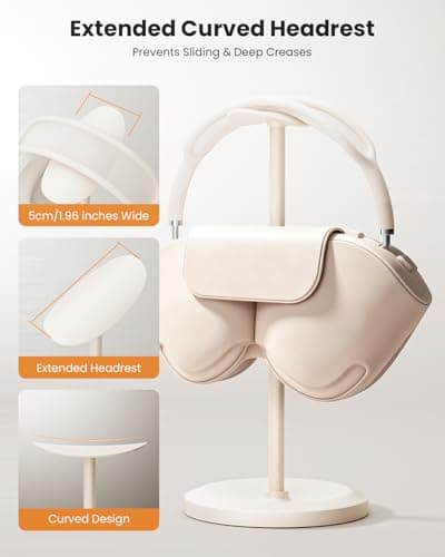 Tiiletzote Headphone Stand, Desktop Headset Holder, Starlight — view 4