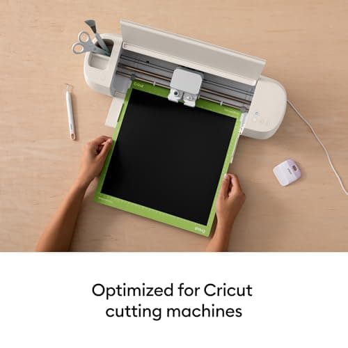 Cricut StandardGrip Machine Mats 12in x 12in, Reusable Cutting Mats for Crafts with Protective Film, Use with Cardstock, Iron On, Vinyl and More, Compatible with Cricut Explore & Maker (3 Count) — view 4