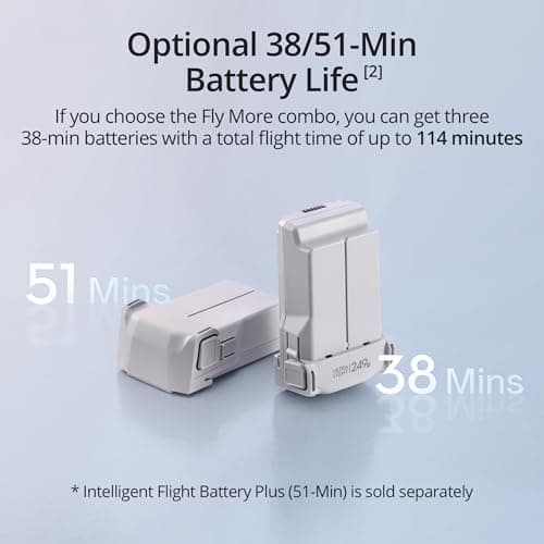 DJI Mini 3 (DJI RC), Lightweight 3x Mechanical Gimbal Drones with Camera for Adults 4K, 38-min Flight Time, up to 32800ft (10km) Video Transmission, Vertical Shooting, GPS Auto Return Integrated — view 4